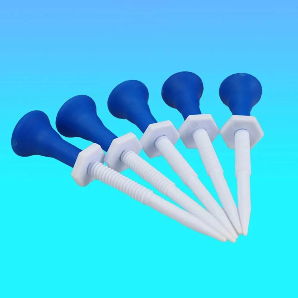 5/10/15PCS Golf Tee Holder Adjustable Height Mini Golf Ball Tee Holder Portable Reusable Training Aids Outdoor Sports Accessorie