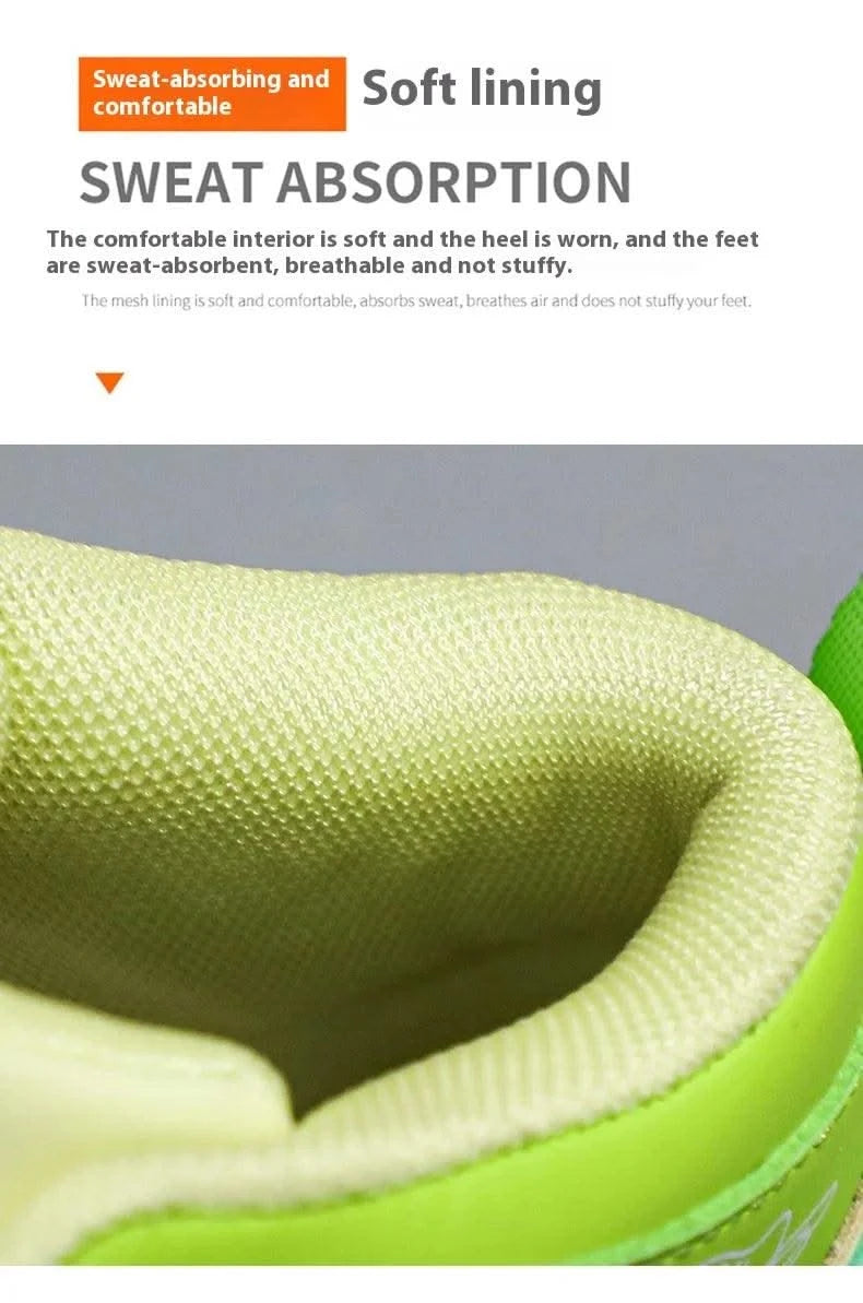 Children's shoes Men's shoes 2024 new fall children's non-slip sports shoes large high top board shoes for children