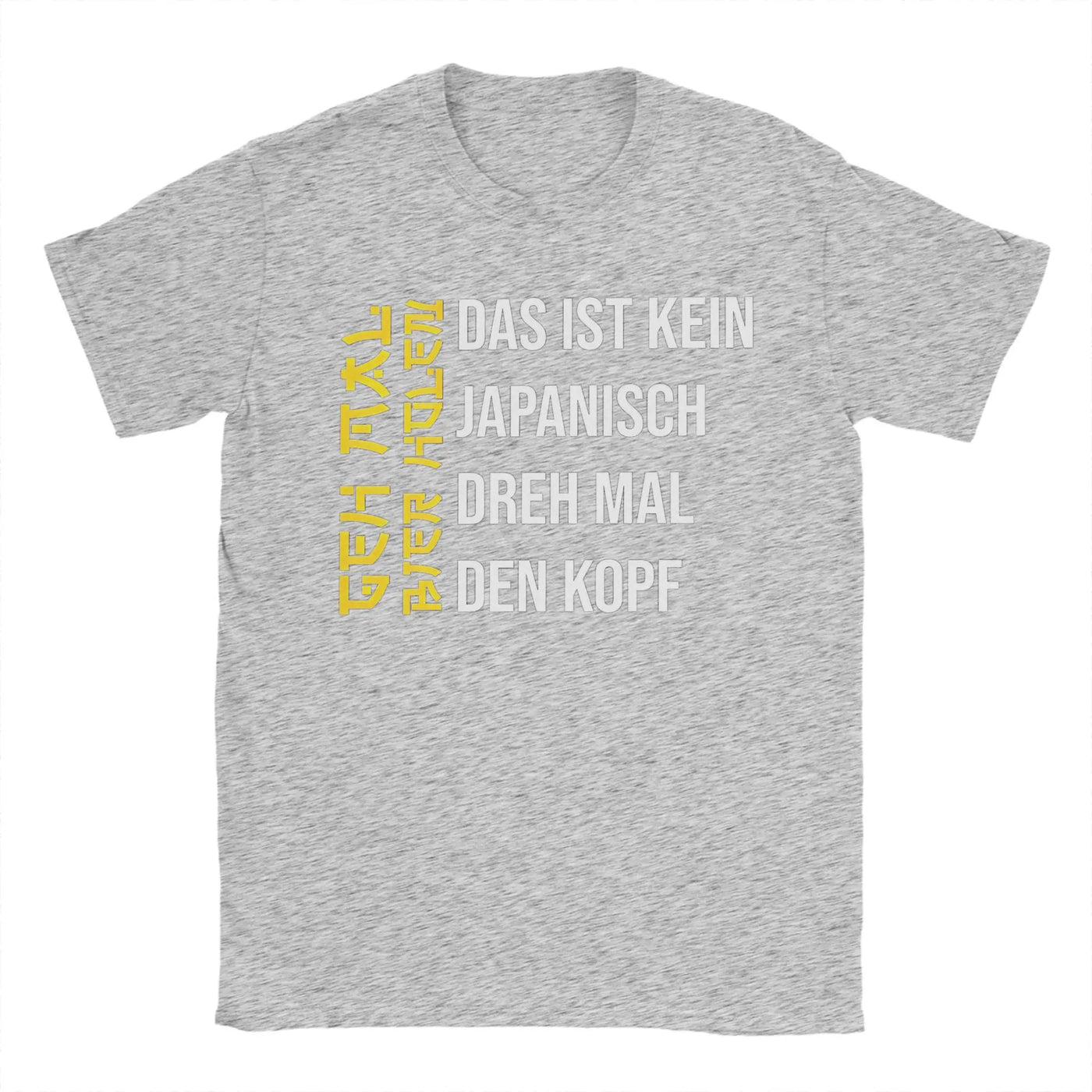 Men's Tshirt Retro Get A Beer T Shirt Funny German Jokes Alcohol Drinkers Dad Gift Streetwear Cotton Summer Casual T-shirts