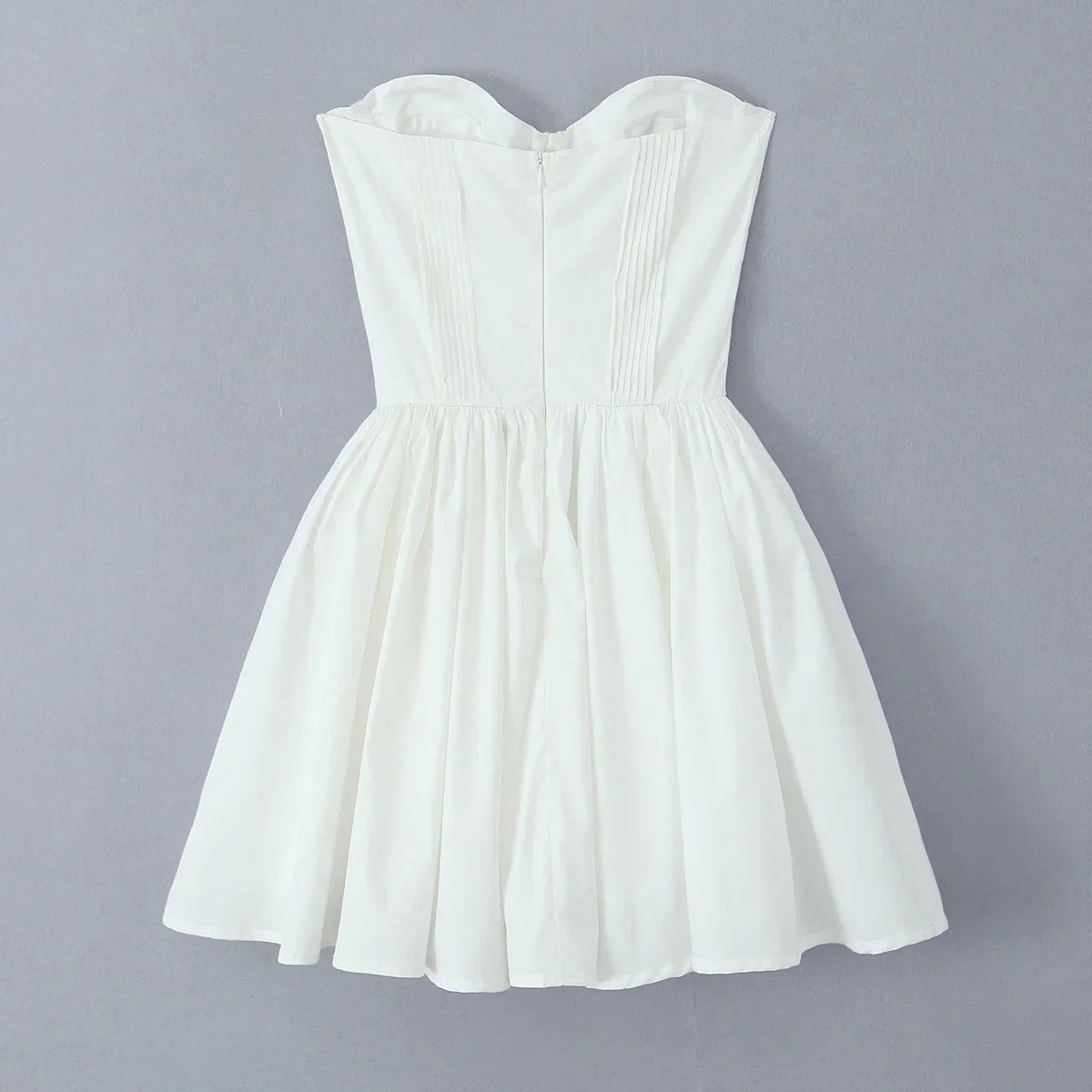 Luxury dresses women 2025 Summer dresses for women evening party dresses bodycon white mini dress elegant ruffle dress tube top