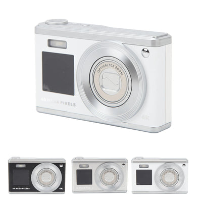 Digital Camera 2.88in IPS Screen Anti Shake 10X Optical Zoom 1000mAh Auto Focus Vlogging Camera Built in Fill Light