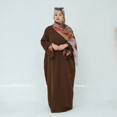 Muslim Maxi Dresses for Women Abaya Jalabiya Split Sleeve Eid Ramadan Morocco Dubai Kaftan Islam Vestidos Arab Long Robe 2025