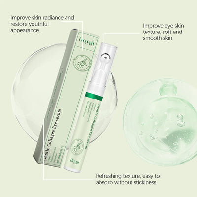 Collagen Eye Serum Cream Anti Dark Circles Eye Bags Eyes Puffy Repair Brightening Tighten Lifting Moisturizing Under Eye Roller