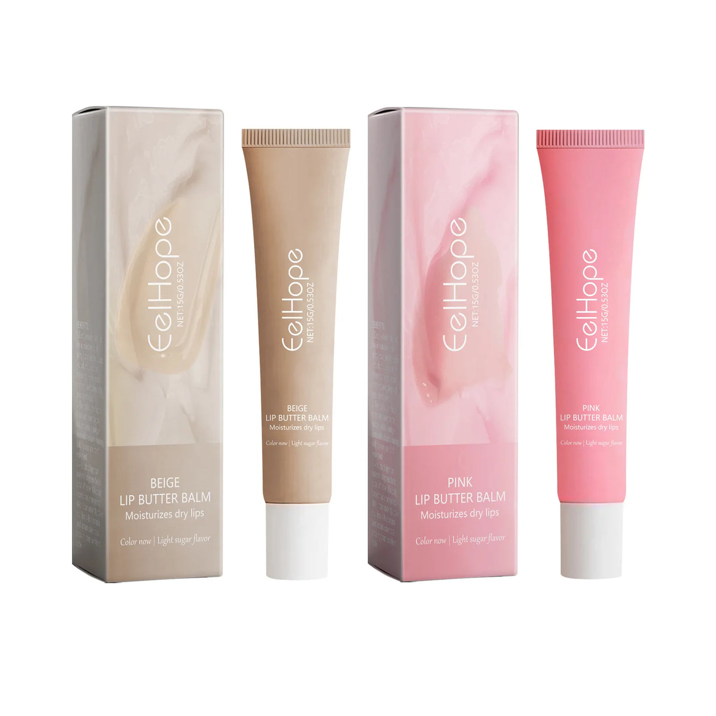 Eelhope Glossier Lip Balm Repair Lip Moisturizer Deep Nourishing Lip Shine Hydrating Skin Barrier Repair Care Korean Lip Balm