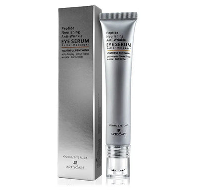 ARTISCARE Snail Face Cream + Peptide Eye Roller + Golden Eye Cream 3Pcs for Facial Moisturizing Serum Dark Circles Eye Care