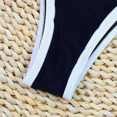 Woman Swimwear 2025 High Waist Bikinis Shorts Women's Swimsuit Luxury Ribbed Two-piece Bathing Suits Summer Bikini Set Swim Suit