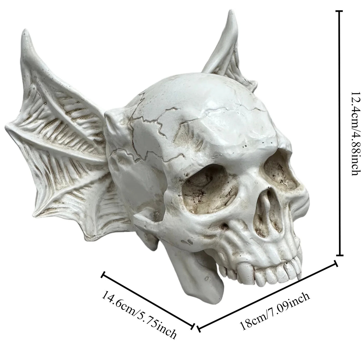 Halloween Bats Skulls Ornament Home Desktop Decorative Supplies Festival Gifts Halloween Party Atmosphere Decorative Props