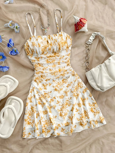 Women Summer Dresses 2025 New Sexy and Fashion Dress Romantic Field Simple Simple Elegant Dress