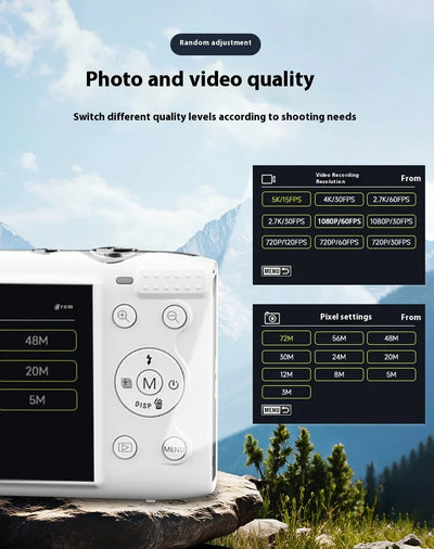 High Definition Digital Camera For Students Campus Photography Vintage Ccd Professional Photography Consumer Electronics