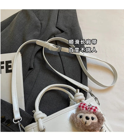 2025 Unique Women's Handbag Designer Shoulder Purse Minimalist Bucket & Square Bag Versatile Crossbody for Work