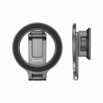 Magnetic Magsafe Phone Holder Mount Folding Cold Shoe Metal Phone Holder Horizontal Vertical Shooting for Camera Monitor Tripod