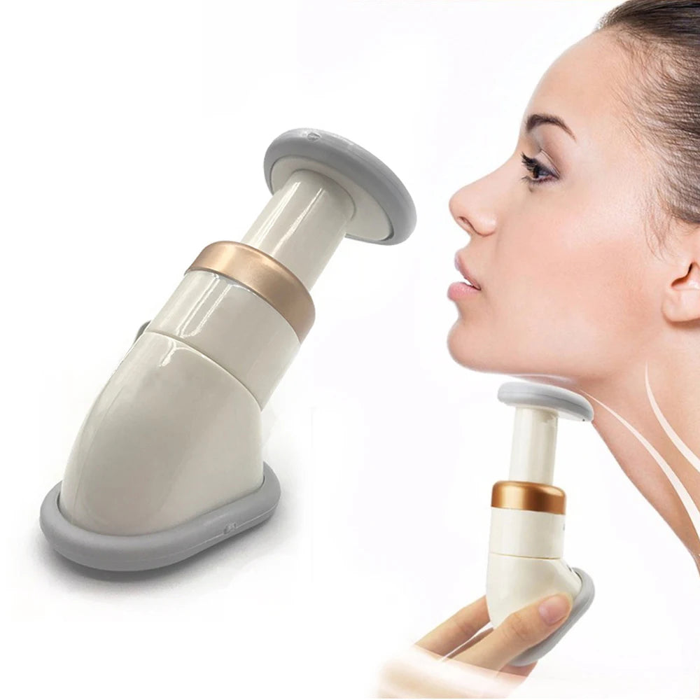 Neck Massage Skin Tighten Reduce Double Chin Face Lift Tools Neck Exerciser Wrinkle Removal Jaw Massager Beauty Device
