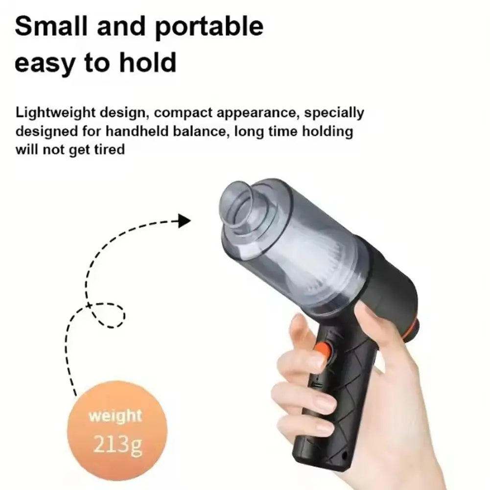 Portable Small Car Vacuum Cleaner For Multi Purpose Vehicles Small Household Pump Handheld Car Vacuum Cleaner Tool