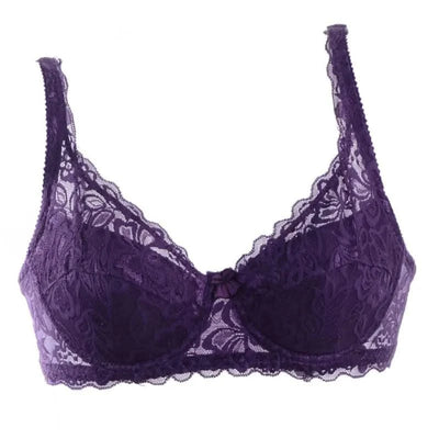 Sexy Lace Bras for Pregnant Women 5/8 Cup Crop Top