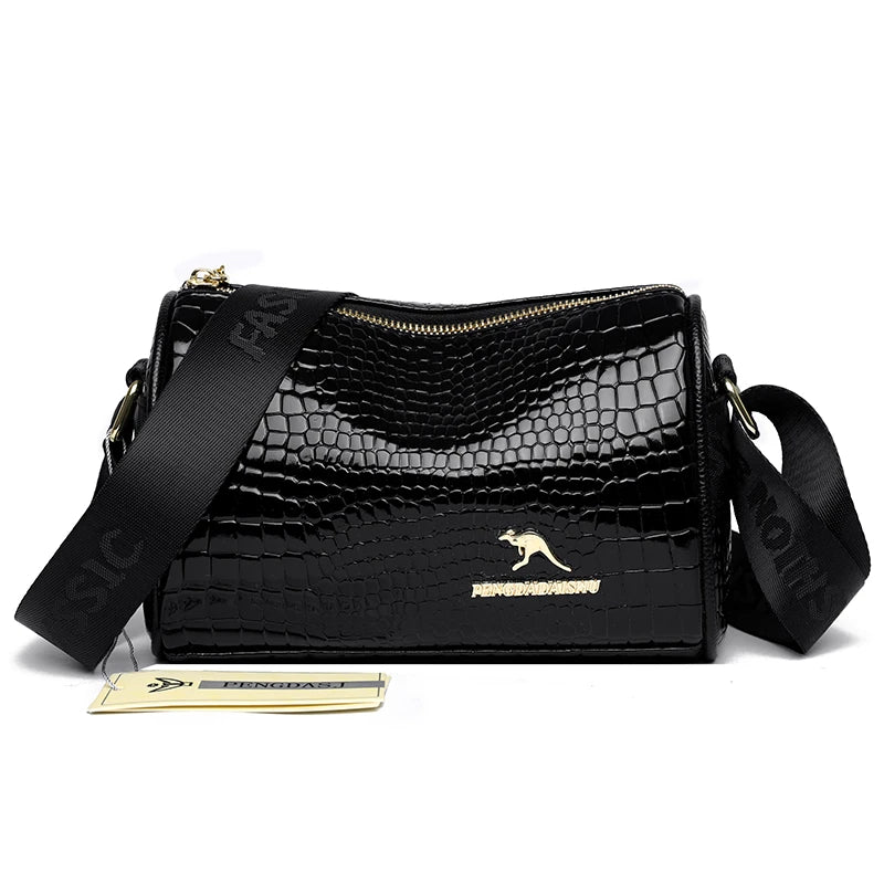 2024 Luxury Designer Large Capacity Handbag Women Bags High Quality Messenger Bag Leather Casual Shoulder Crossbody Bags