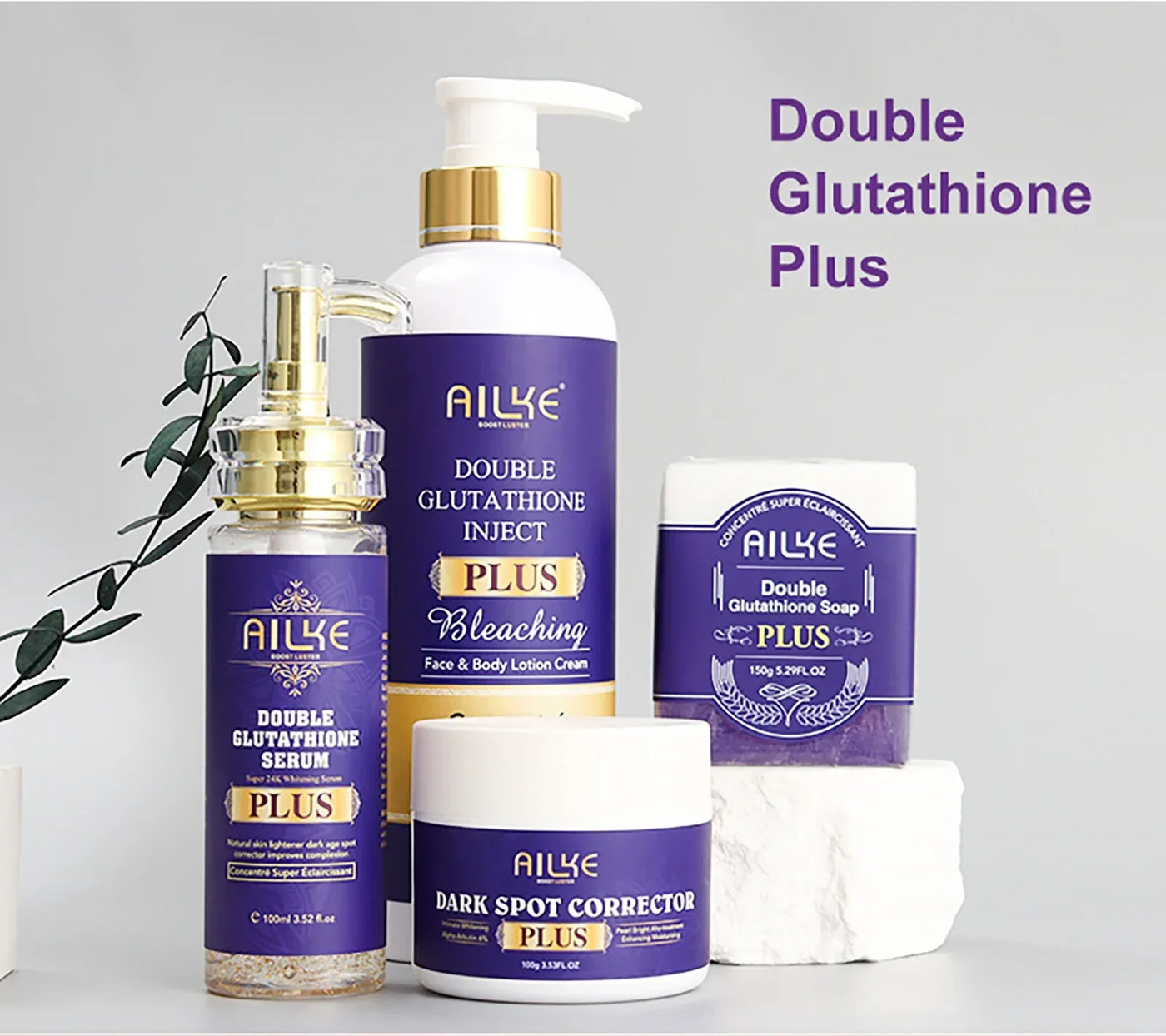 AILKE Premium Skin Lightening Cream - Dark Spot Corrector for Uneven Skin Tone - Face, Body, Underarm, Knees, Elbows, Knuckle