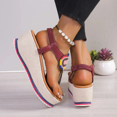 Women Sandal 2024 New Summer Fashion Shoes for Women Plus Size Open Toe Wedges Sandals Women Luxury Designer Platform Sandals