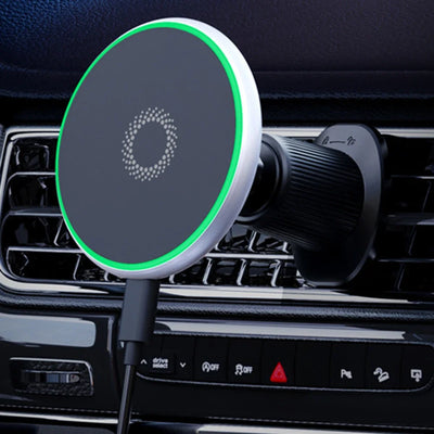 Magnetic Smartphone Support for MagSafe Car Mount 360 Degree Rotation Phone Holder Fit for iPhone 12 13 14 15