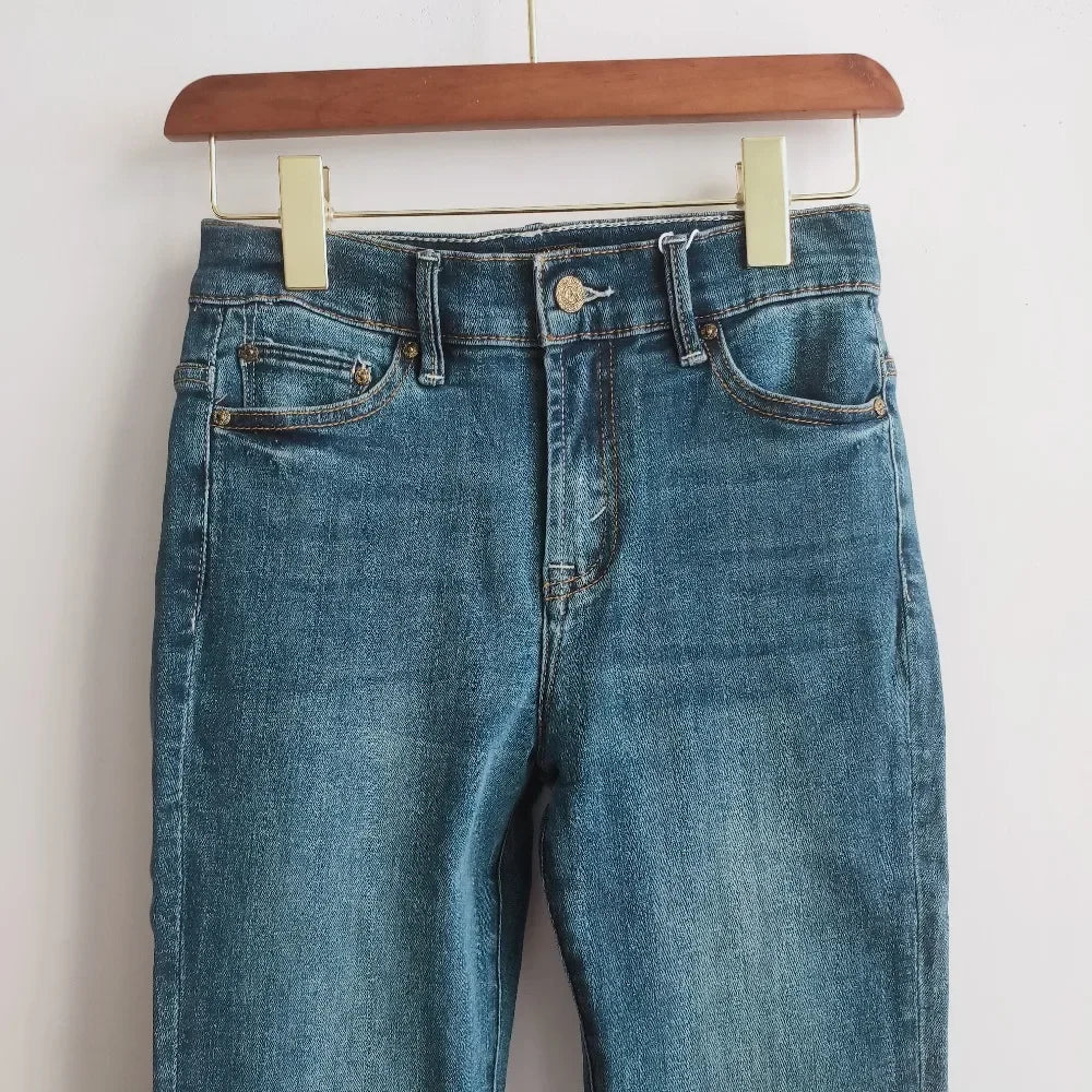 High waist women jeans Slim wild casual Flare Jeans pants Three colors available