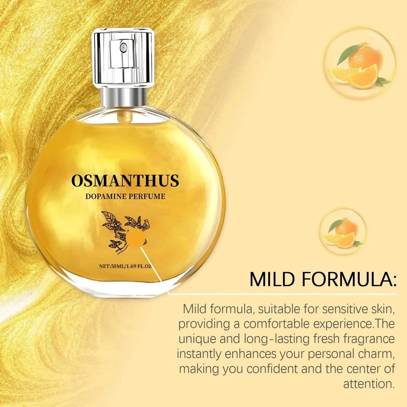 Oriental Floral Gilt Light Osmanthus Fragrance Ultimate Temptation Dating Perfume Lasting Romantic Perfume Fresh Unisex Perfume