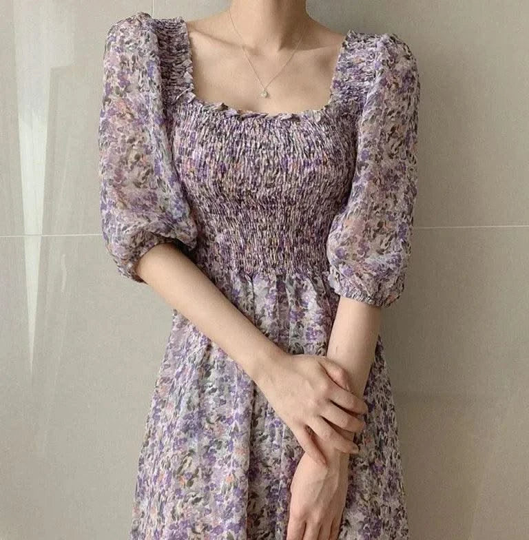 Female Dresses Pink Women's Dress Floral Graduation Formal Occasion Flower Birthday Elegant and Beautiful 2024 Fashion Summer X