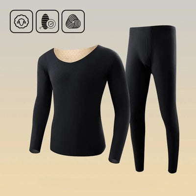 Women's Seamless Thermal Clothing Set 2 Pieces | Thick Double Layer Thermal Under Wear For Winter