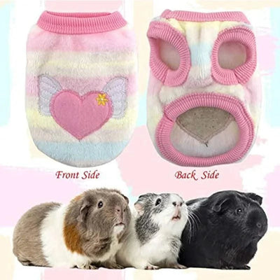 Rabbit Soft Fleece Guinea Pig Cosy Vest | Bunny Costume for Ferret Chihuahua Rabbit |Pet Clothes &Accessories
