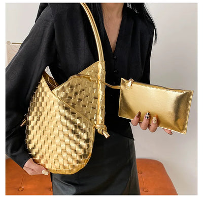 Famous Designer Women's Handbag With Convertible Shoulder Strap Leather Luxury Brand Elegant Spacious