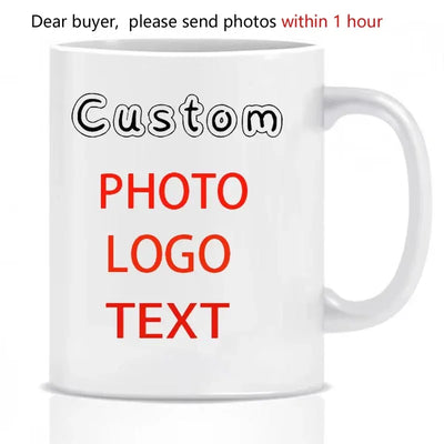 Personalised Coffee Mugs, Tea Cups, Mothers day, Wedding Gift 9 COLOURS
