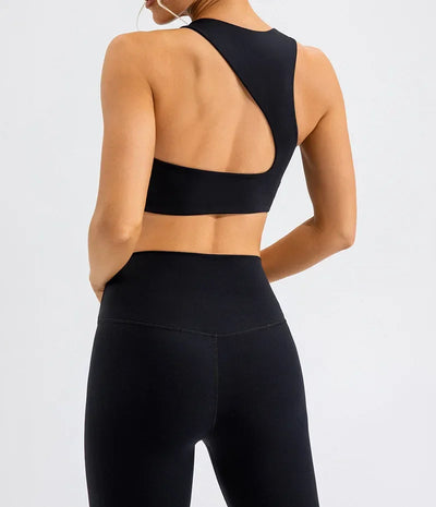 Women Yoga Set  2 Piece Workout Sportswear Gym Clothing Fitness Crop Top High Waist Push Up Leggings High quality Sports Suits