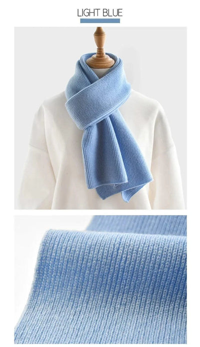 cashmere knitted scarves women or men kids children