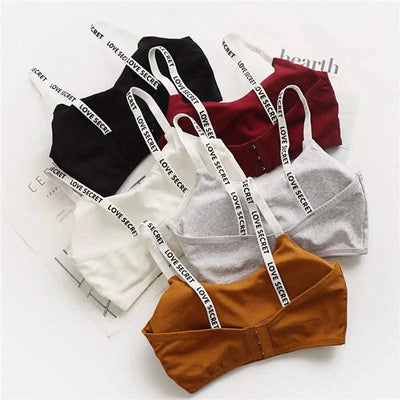 Cotton Bras For Women Nonwire Bra Tube Top