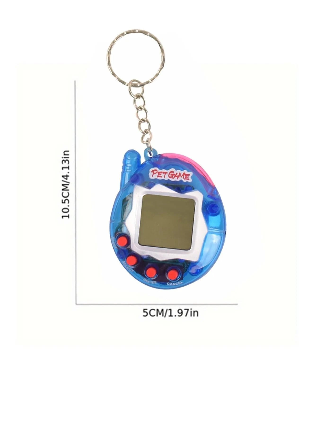 Retro Handheld Virtual Pet Game - Compact, Easy-to-Use, Interactive Fun - Perfect Gift for Holidays & Gamers