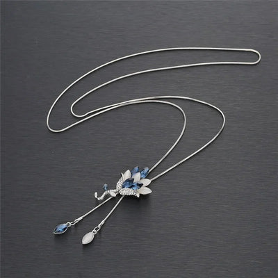 Long Necklaces & Pendants for Women Maxi Collier Femme Geometric Chain Fashion Necklace Statement Colar Accessories Jewelry 2024