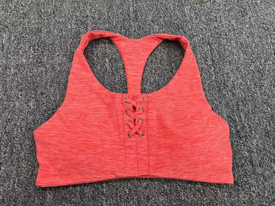 Women Sports Bra Breathable Absorb Sweat Shockproof Gym Top Running Training Fitness Underwear Yoga Workout Fast Dry Sport Vest