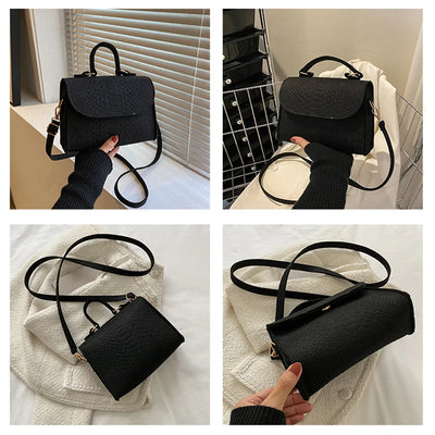 Trend Handbags Ladies Bags Retro Designer Luxury Square Crossbody Bags Female Totes Shoulder Handbags For Women Tote Bags
