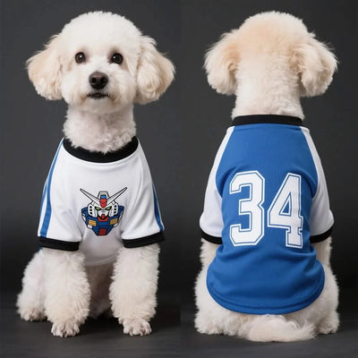 Pet Clothes For Dogs Pet Supplies Breathable Cool Comfortable Soccer Jerseys Small-sized Dog Breeds Cool And Stylish
