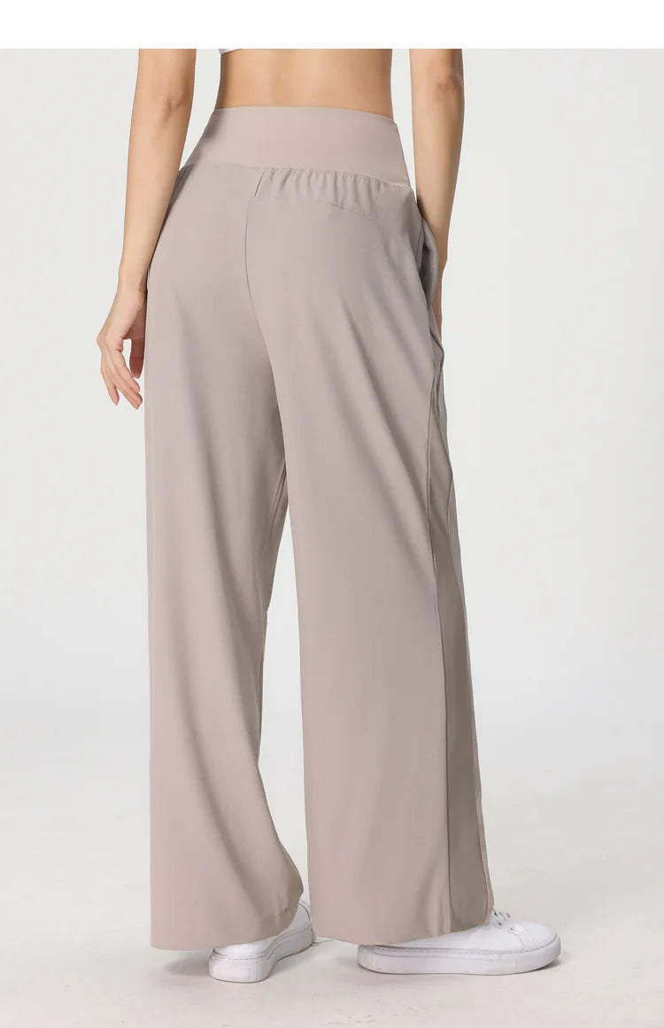 Women Wide Leg Pants Loose Fitness Yoga Pants 2024
