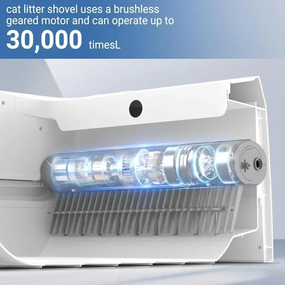 3.0 Automatic Cat Litter Box Self Cleaning,  Upgraded Automatic Cat Litter Box Self Cleaning That Can Use Clumping Cat Litter