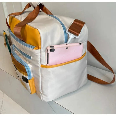 Women's Fashionable and Lightweight Boarding Bag for Maternity, Business, Yoga