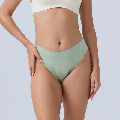 Menstrual Panties Women Leak proof Menstrual Period Underwear Ice Silk Menstruation Panties Menstrual Cycle Absorbent Underwear