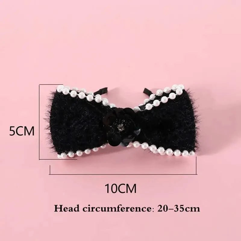 Cat Accessories Party Cat Headdress Wear Puppy Hairband Dog Dress Up Hat Pet Hair Accessories Bow Tie Dog Bowknot Pet Hair Hoop