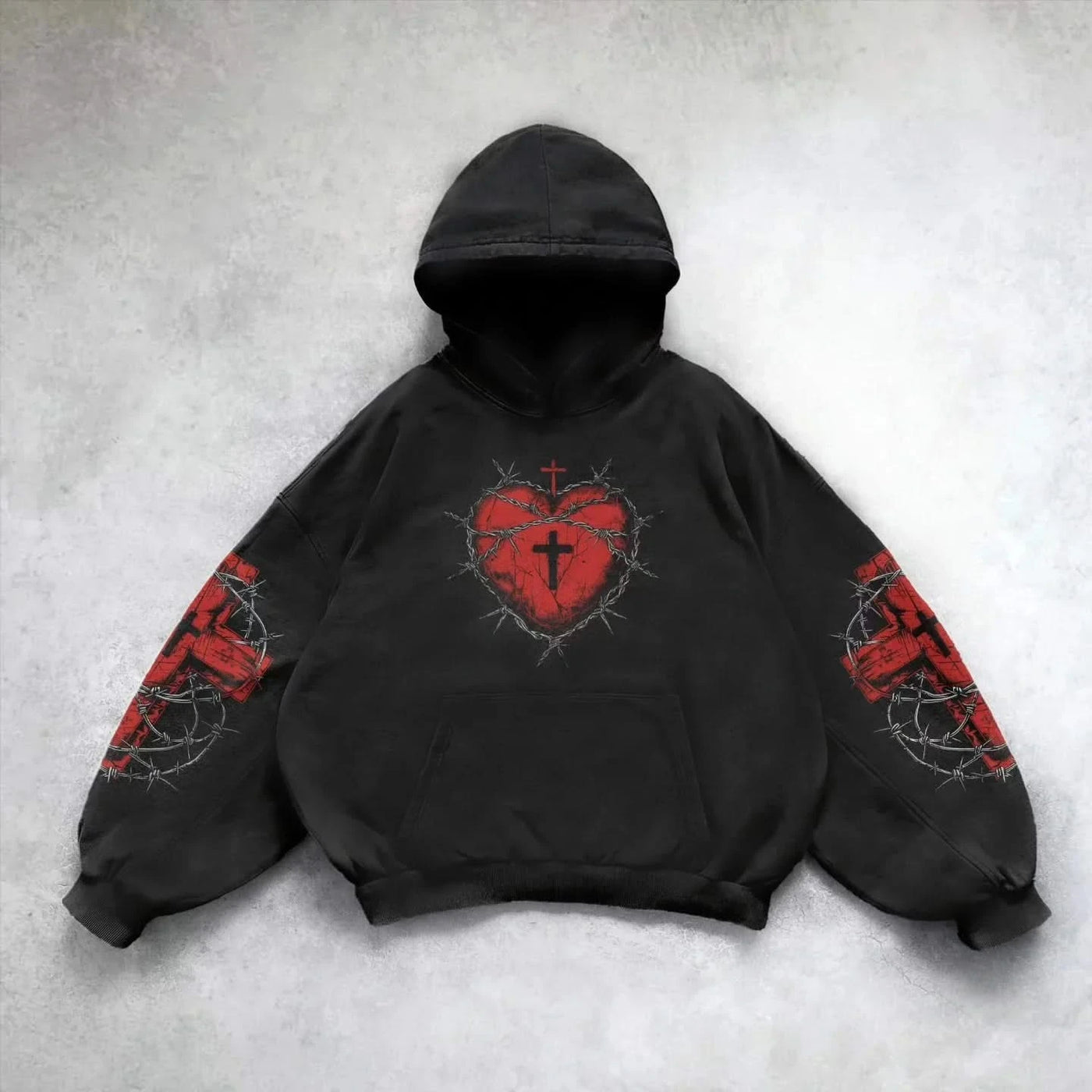 High Street Y2K Zipper Hoodie Graphic Print Rock Gothic Zip Up Hooded Sweatshirt Harajukus Streetwear Vintage Pullover hoodies