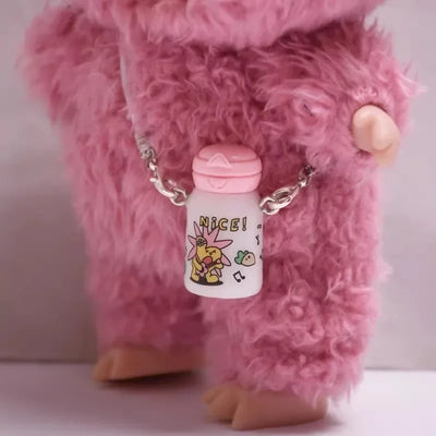 Labubu Accessories Baby Mini Water Bottle Water Cup Insulation Cup Accessories Miniature Decoration