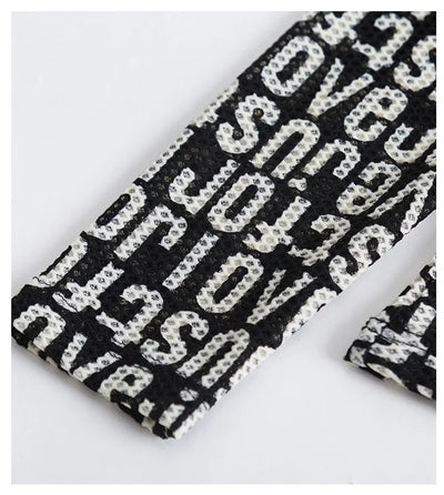 Printed Waffle Mesh T-shirts For Women New Autumn Slim-fit Base Half High Neck Strech Basic Tops Female