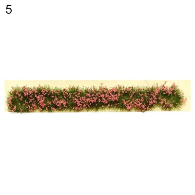 DIY Miniature Garden Decor Durable Static Scenery Model Landscape Wargame Grass Tufts Building Layout Sand Table Flower Cluster