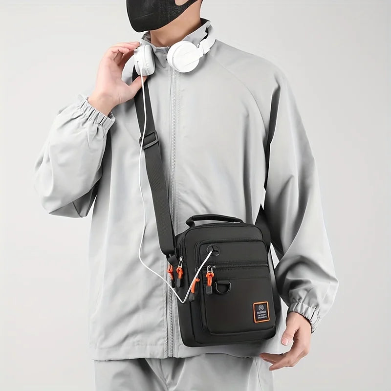 Men's Fashion Nylon Small Bag Casual Men Mini Handbags Male Crossbody Shoulder Messenger Bags For Men Purses and Handbags