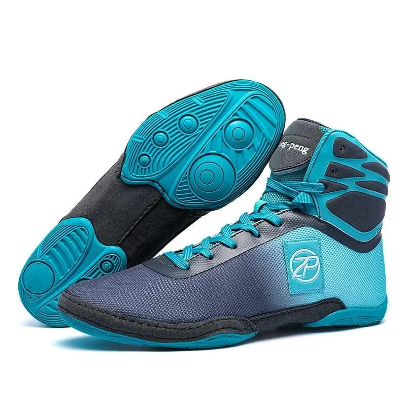 2024 New Wrestling Shoes for Men Non Slip Breathable Boxing Sneakers Wrestling Training Shoes Wear-Resisting Combat Sneakers
