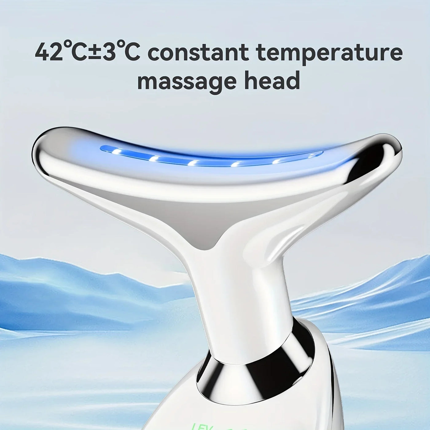 Neck Massager Multi-function to remove neck lines decree lines vibration hot beauty massager EMS electric neck instrument