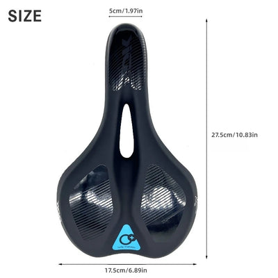 DDK Bicycle Saddles Comfortable Cushion Bike MTB Saddle Ergonomic Design Steel Bow Bike Seat Hollow